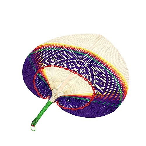 HIAKDOFT Handgefertigter Bambus Weidefächer Natürlicher Duft Stilvolle Wanddekoration Eleganter Foto Requisit Fächer für Sommer Kühlender Luftzug Chinesischer Vintage Stil von HIAKDOFT