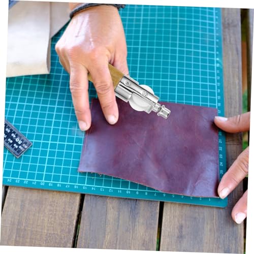 HIAKDOFT Handnäher Lederwerkzeug mit Nähahle und DIY Lederhandwerk Zubehör Robustes Leder Reparatur und Nähkit für Sofa Rucksack Teppich Einfach zu Bedienen Tragbar Zufällige Farbe von HIAKDOFT