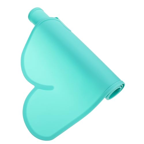 HIAKDOFT Haustier Futtermatte rutschfest Verschleißfest Hitzebeständig Pflegeleicht für Hunde und Katzen Futterplatz Fängt Verschmutzungen Hygienische Futtermatte von HIAKDOFT