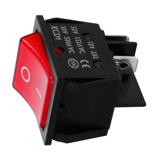 HIAKDOFT Heavy Duty Wippschalter Kippschalter mit Beleuchtung Bootsschalter Langlebig Installieren für Auto und Elektrogeräte HIAKDOFT Heavy Duty Wippschalter Kippschalter mit Beleuchtung Bootsschalter Langlebig Installieren für Auto und Elektrogeräte von HIAKDOFT