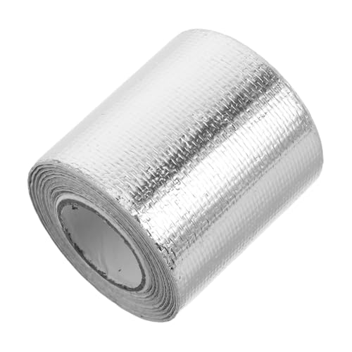 HIAKDOFT Hitzebeständiges Aluminiumfolie Hitzeschutzband mit Klebeband Hitzeisolierend und Langlebig Geeignet für Autoauspuff und Motor Inklusive Edelstahl kabelbinder Silberfarben HIAKDOFT Hitzebeständiges Aluminiumfolie Hitzeschutzband mit Klebeband Hitzeisolierend und Langlebig Geeignet für Autoauspuff und Motor Inklusive Edelstahl kabelbinder Silberfarben von HIAKDOFT