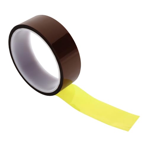 HIAKDOFT Hitzebeständiges Polyimid Klebeband Braun Hochtemperaturbeständiges Isolierband für Leiterplatten Wellenlöten Elektronische Bauteile C Temperaturresistenz HIAKDOFT Hitzebeständiges Polyimid Klebeband Braun Hochtemperaturbeständiges Isolierband für Leiterplatten Wellenlöten Elektronische Bauteile C Temperaturresistenz von HIAKDOFT