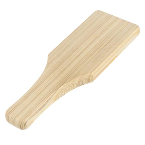 HIAKDOFT Holz Clay Modellierbrett Skulptur Werkzeug Glatte Oberfläche DIY Töpferwerkzeug für Seifen Kuchen und Brot Praktisches Paddel für Kreative Handwerksprojekte von HIAKDOFT
