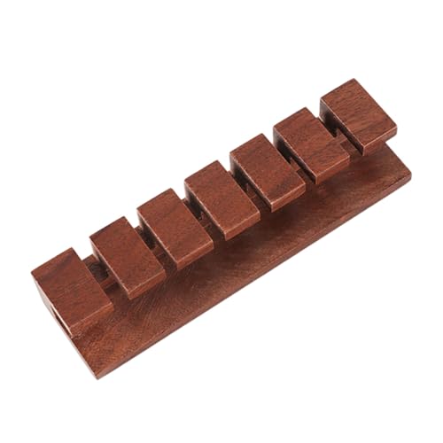 HIAKDOFT Holz Kabelclip aus Schwarzem Walnussholz Selbstklebender Kabelhalter für Schreibtisch Kabelmanagement Organizer Clip Elastisch Kratzfest für Ladekabel und Netzkabel Büro und Home HIAKDOFT Holz Kabelclip aus Schwarzem Walnussholz Selbstklebender Kabelhalter für Schreibtisch Kabelmanagement Organizer Clip Elastisch Kratzfest für Ladekabel und Netzkabel Büro und Home von HIAKDOFT