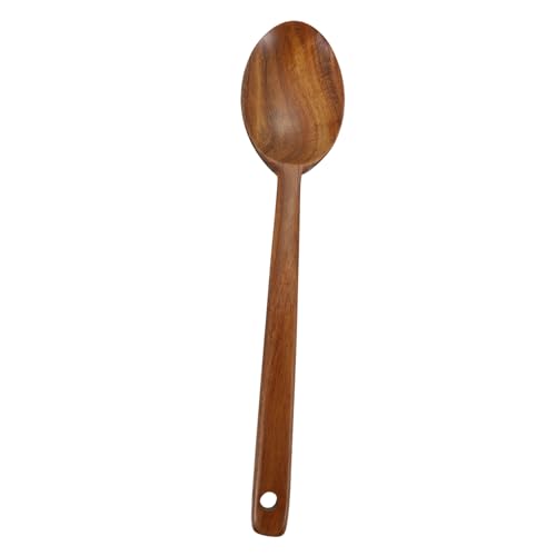 HIAKDOFT Holz Kochlöffel aus Teakholz Langer Griff Flacher Schöpflöffel Hitzebeständiges Küchenutensil für Suppen und Rühren Natürlicher Holzlöffel für Haushalt und Gastronomie HIAKDOFT Holz Kochlöffel aus Teakholz Langer Griff Flacher Schöpflöffel Hitzebeständiges Küchenutensil für Suppen und Rühren Natürlicher Holzlöffel für Haushalt und Gastronomie von HIAKDOFT