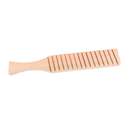 HIAKDOFT Holz Paddel Modellierwerkzeug für Töpferbedarf Glatte Skulpturplatte Vielseitiges Holzbrett zum Formen von Geeignet für Seifen Kuchen und Brot von HIAKDOFT