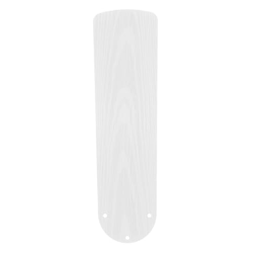 HIAKDOFT Holzmaserung Kunststoff Deckenventilator Ersatzblätter Geräuscharm Leicht Robust Einfache Montage Hohe Leistung Geeignet für Wohn und Arbeitszimmer von HIAKDOFT