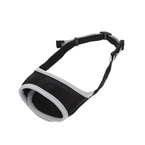 HIAKDOFT Hundemaulkorb mit Atmungsaktivem Mesh Verstellbar und Langlebig Anti Biss und Anti kauen Maulschutz für Welpen und Kleine bis Mittlere Hunde Sicherer Schutz Beim Training und HIAKDOFT Hundemaulkorb mit Atmungsaktivem Mesh Verstellbar und Langlebig Anti Biss und Anti kauen Maulschutz für Welpen und Kleine bis Mittlere Hunde Sicherer Schutz Beim Training und von HIAKDOFT