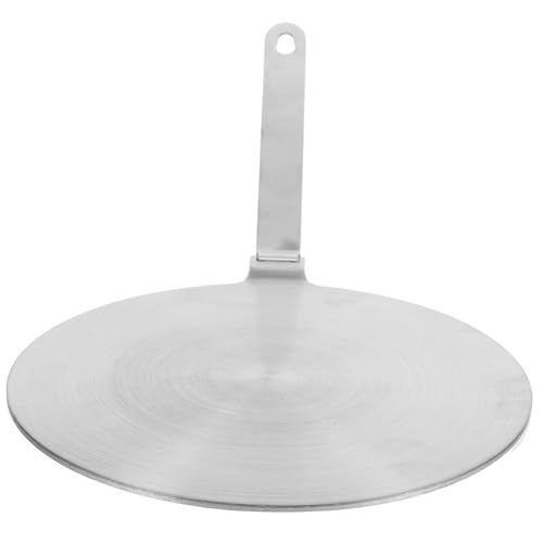 HIAKDOFT Induktionsadapterplatte aus Edelstahl Hitzeverteilende Wärmeübertragungsplatte für Elektro Gasherde Schützende Induktionskochfeldplatte zur Verlängerung der Topflebnensdauer HIAKDOFT Induktionsadapterplatte aus Edelstahl Hitzeverteilende Wärmeübertragungsplatte für Elektro Gasherde Schützende Induktionskochfeldplatte zur Verlängerung der Topflebnensdauer von HIAKDOFT