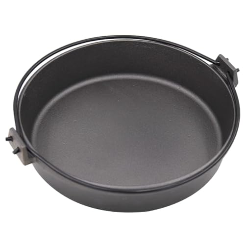 HIAKDOFT Japanischer Sukiyaki Topf Gusseisen Antihaftbeschichtet Hohe Temperaturbeständigkeit Für Outdoor Camping Kochen Koreanisch Japanischer Hot Pot Nabe HIAKDOFT Japanischer Sukiyaki Topf Gusseisen Antihaftbeschichtet Hohe Temperaturbeständigkeit Für Outdoor Camping Kochen Koreanisch Japanischer Hot Pot Nabe von HIAKDOFT