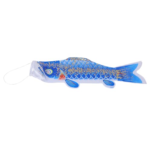 HIAKDOFT Karpfen-streamer Für Festival Karpfenstreamer Windsack-streamer Und Fischfahnen Hängend Karpfen Windsack Karpfen-banner Karpfen-flagge Japan Fliegend Stoff Blue HIAKDOFT Karpfen-streamer Für Festival Karpfenstreamer Windsack-streamer Und Fischfahnen Hängend Karpfen Windsack Karpfen-banner Karpfen-flagge Japan Fliegend Stoff Blue von HIAKDOFT