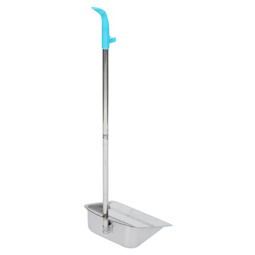 HIAKDOFT Kehrschaufel mit Langem Griff Schwere Ausführung Polierte Oberfläche Integrierte Zähne zum Haareaufsammeln Stehende Mehrzweck Gartenschaufel für Haus Büro und Außenbereich HIAKDOFT Kehrschaufel mit Langem Griff Schwere Ausführung Polierte Oberfläche Integrierte Zähne zum Haareaufsammeln Stehende Mehrzweck Gartenschaufel für Haus Büro und Außenbereich von HIAKDOFT