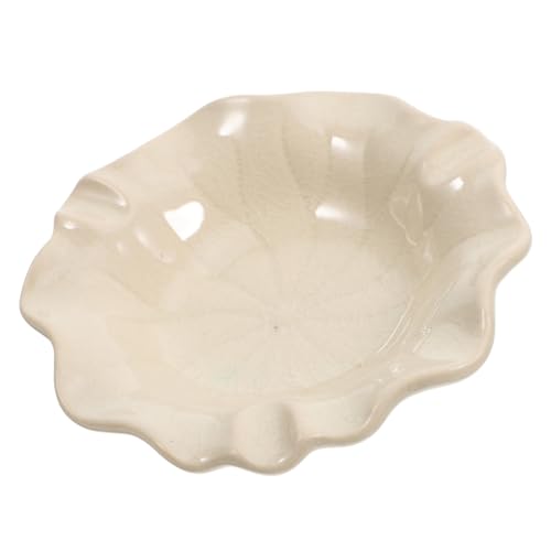 HIAKDOFT Keramik Aromaschale für Ätherische Öle Stabiles Duftöl Tablett Glatte Oberfläche Kompakte als Aroma und Massageölhalter für Salon und Zuhause Beige HIAKDOFT Keramik Aromaschale für Ätherische Öle Stabiles Duftöl Tablett Glatte Oberfläche Kompakte als Aroma und Massageölhalter für Salon und Zuhause Beige von HIAKDOFT