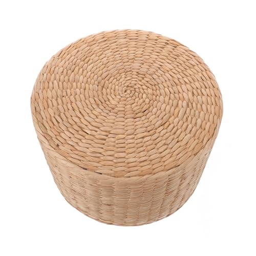 HIAKDOFT Kinderwechselhocker aus Geflochtenem Gras Handgefertigter Hocker für Garten und Innenbereich und Einzigartiges Design aus Natürlichem Material HIAKDOFT Kinderwechselhocker aus Geflochtenem Gras Handgefertigter Hocker für Garten und Innenbereich und Einzigartiges Design aus Natürlichem Material von HIAKDOFT