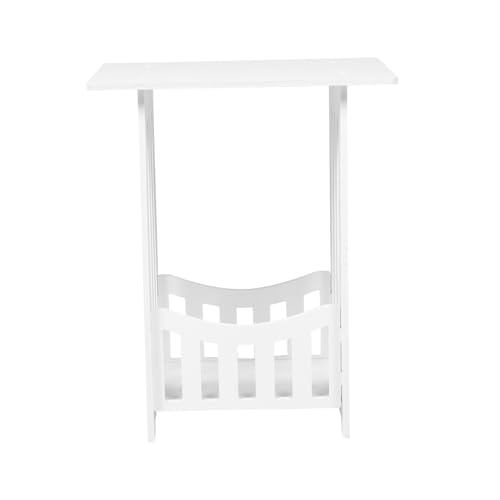 HIAKDOFT Kleiner Nachttisch mit Hohlem Design Holzverbundmaterial als Beistelltisch für Schlafzimmer oder Wohnzimmer Platzsparend und Praktisch für Lampen und Bücher HIAKDOFT Kleiner Nachttisch mit Hohlem Design Holzverbundmaterial als Beistelltisch für Schlafzimmer oder Wohnzimmer Platzsparend und Praktisch für Lampen und Bücher von HIAKDOFT
