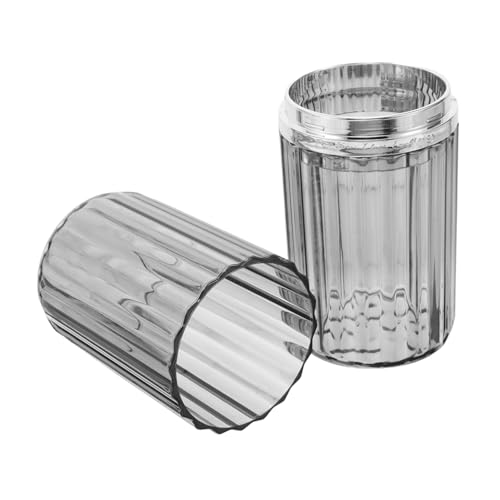 HIAKDOFT Kompaktes Zahnbürstenetui Reiseetui aus Robustem für Zahnbürste und Zahnpasta Platzsparend Leicht zu Reinigen Eleganter Organizer für Schule Camping Business und Reisen HIAKDOFT Kompaktes Zahnbürstenetui Reiseetui aus Robustem für Zahnbürste und Zahnpasta Platzsparend Leicht zu Reinigen Eleganter Organizer für Schule Camping Business und Reisen von HIAKDOFT