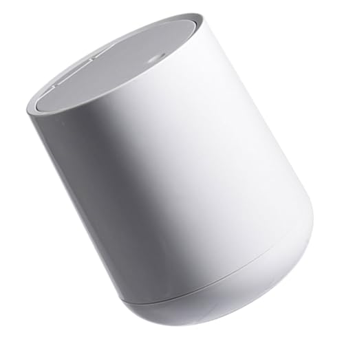 HIAKDOFT Kreativer Mini mülleimer mit Deckel Kompakter Kunststoff abfalleimer für Schreibtisch Praktischer Desktop sortierbehälter Platzsparend für Büro Schlafzimmer und Küche HIAKDOFT Kreativer Mini mülleimer mit Deckel Kompakter Kunststoff abfalleimer für Schreibtisch Praktischer Desktop sortierbehälter Platzsparend für Büro Schlafzimmer und Küche von HIAKDOFT
