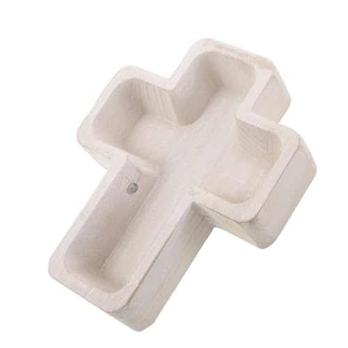 HIAKDOFT Kreuz Holztablett Servierplatte aus Robustem Holz für Snacks Obst Desserts Vielseitig Einsetzbar Dekoratives Charcuterie Board für Zuhause und Feierlichkeiten HIAKDOFT Kreuz Holztablett Servierplatte aus Robustem Holz für Snacks Obst Desserts Vielseitig Einsetzbar Dekoratives Charcuterie Board für Zuhause und Feierlichkeiten von HIAKDOFT