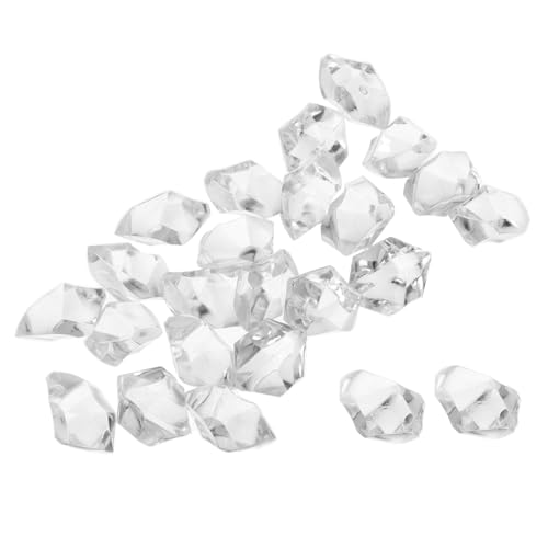 HIAKDOFT Kristall Deko Perlen Transparente Acrylsteine für Kronleuchter Schmuckherstellung Suncatcher Prismen Glanz Staubgeschützt Farbige Glassteine für Hochzeits Party Dekoration HIAKDOFT Kristall Deko Perlen Transparente Acrylsteine für Kronleuchter Schmuckherstellung Suncatcher Prismen Glanz Staubgeschützt Farbige Glassteine für Hochzeits Party Dekoration von HIAKDOFT