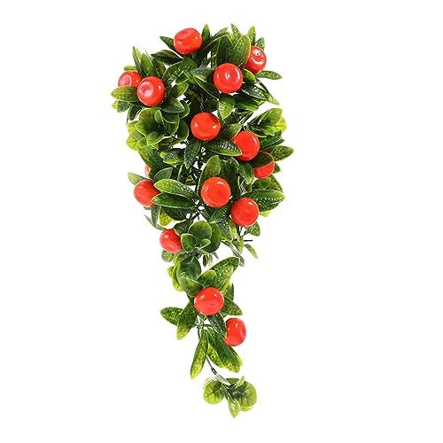 HIAKDOFT Künstliche Obstgirlande mit Hängenden Früchten Langlebige Dekoration für Wand Fenster Baum Balkon Pflegeleichtes Plastik Wiederverwendbar für Zuhause Büro und Schaufenster HIAKDOFT Künstliche Obstgirlande mit Hängenden Früchten Langlebige Dekoration für Wand Fenster Baum Balkon Pflegeleichtes Plastik Wiederverwendbar für Zuhause Büro und Schaufenster von HIAKDOFT
