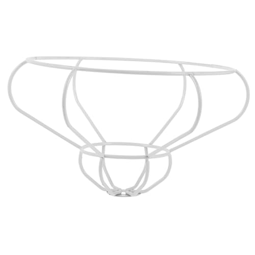 HIAKDOFT Lampenschirmrahmen Rostfrei Praktisch DIY Lampenschirm Gestell Vintage Stil Für Deckenleuchte Tischlampe Wohnzimmer Schlafzimmer von HIAKDOFT