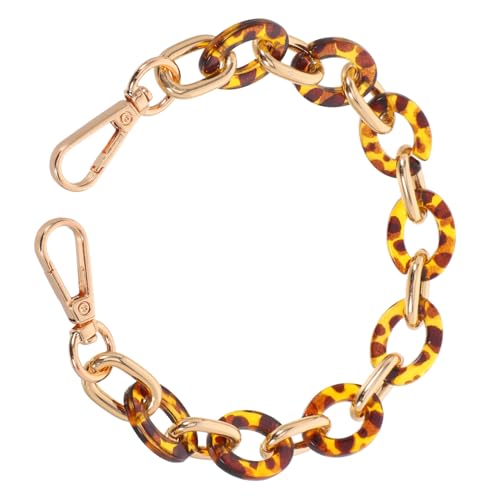 HIAKDOFT Leopard Print Acryl Handtaschenkette Robuster Ersatzriemen für Umhängetasche und Schultertasche DIY Taschenkette mit Sicherem Halt Einfache Montage ohne Werkzeug HIAKDOFT Leopard Print Acryl Handtaschenkette Robuster Ersatzriemen für Umhängetasche und Schultertasche DIY Taschenkette mit Sicherem Halt Einfache Montage ohne Werkzeug von HIAKDOFT