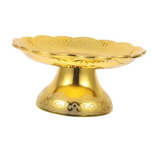 HIAKDOFT Lotus-opferteller Für Tempel Buddhistische Opfergaben Obst-Snack-tablett Aus Hochwertigem Material Stabil Und Langlebig Für Anbetungsrituale Und Heimdekoration von HIAKDOFT