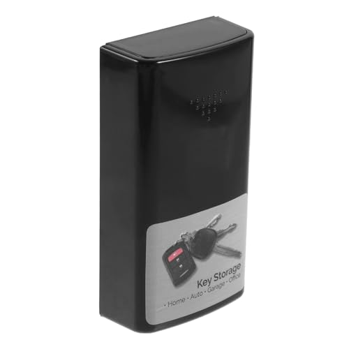 HIAKDOFT Magnetischer Autoschlüsselhalter Robust Magnetischer Schlüsselversteck Für Auto Unterboden Multifunktionaler Schlüsselbehälter Sicherer Schlüsselkasten Für Innen Außen von HIAKDOFT