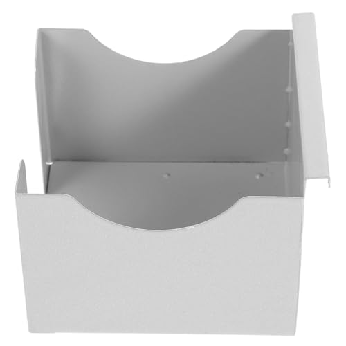 HIAKDOFT Metall Memo Pad Halter Organizer für Schreibtisch Kompakt Leicht Notizblockhalter Aufbewahrungsbox Büro Zubehör für Zuhause und Arbeitsplatz Silber HIAKDOFT Metall Memo Pad Halter Organizer für Schreibtisch Kompakt Leicht Notizblockhalter Aufbewahrungsbox Büro Zubehör für Zuhause und Arbeitsplatz Silber von HIAKDOFT