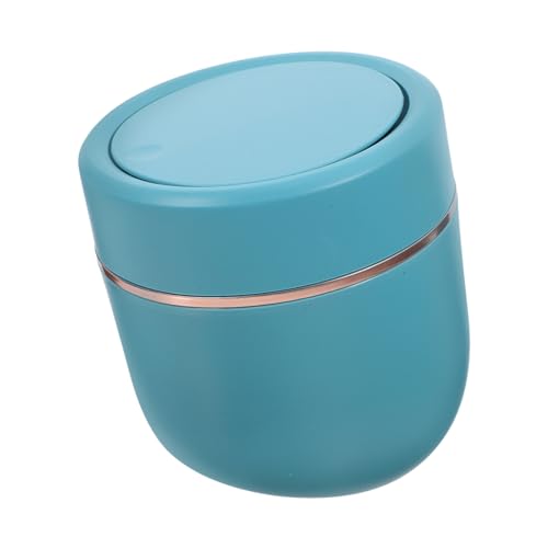 HIAKDOFT Mini Tischmülleimer mit Druckdeckel Multifunktionaler Kunststoff Abfalleimer für Büro und Zuhause Kompakter Desktop Rubbish Bucket zur Aufbewahrung Kleiner Gegenstände Praktischer HIAKDOFT Mini Tischmülleimer mit Druckdeckel Multifunktionaler Kunststoff Abfalleimer für Büro und Zuhause Kompakter Desktop Rubbish Bucket zur Aufbewahrung Kleiner Gegenstände Praktischer von HIAKDOFT