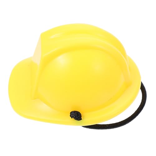 HIAKDOFT Miniatur sicherheitshelm für Reptilien Leichter Kunststoff Hut mit Halteband Schützende Kopfbedeckung für Chamäleons und Kriechtiere Dekorativer Haustier Helm in Gelb HIAKDOFT Miniatur sicherheitshelm für Reptilien Leichter Kunststoff Hut mit Halteband Schützende Kopfbedeckung für Chamäleons und Kriechtiere Dekorativer Haustier Helm in Gelb von HIAKDOFT