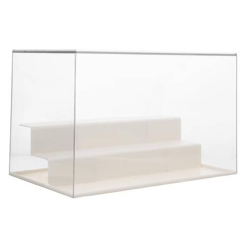 HIAKDOFT Transparenter Vitrinen-displayständer Für Actionfiguren Dreischichtige Aufbewahrungsbox Für Sammlerstücke Staubschutz Und Stilvolle Präsentation Von Figuren Und Puppen von HIAKDOFT
