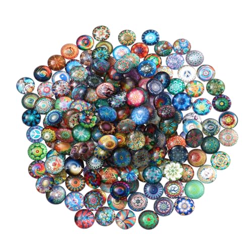 HIAKDOFT Mosaiksteine Glasfliesen für Basteln Schmuckherstellung DIY Zubehör Halbrund Glasfliesen für Dekorationen Schmuck Uhr Bilderrahmen HIAKDOFT Mosaiksteine Glasfliesen für Basteln Schmuckherstellung DIY Zubehör Halbrund Glasfliesen für Dekorationen Schmuck Uhr Bilderrahmen von HIAKDOFT