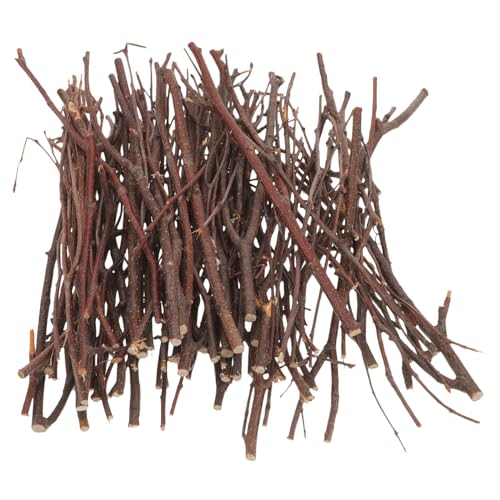 HIAKDOFT Naturholzstäbe zum Basteln Langlebige DIY Holzstäbe Rustikale Natürliche Dekozweige für Kreative Handwerksprojekte und Arrangements für Wohn und Festtagsdeko von HIAKDOFT