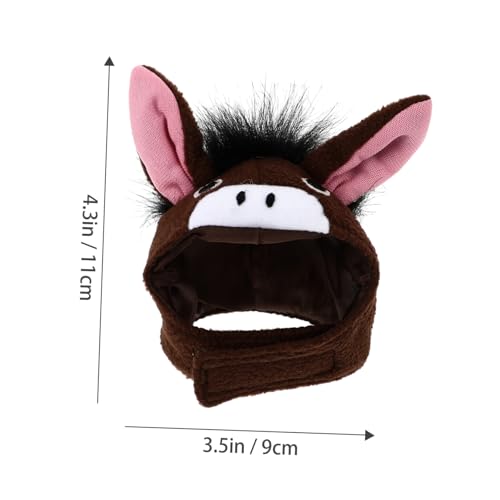 HIAKDOFT Niedliches Donkey Ear Stirnband für Kleine Haustiere Baumwolle Bequem Sicherer Sitz Geeignet für Kaninchen Meerschweinchen Hamster Party Cosplay Zubehör Modisch Farbenfroh von HIAKDOFT