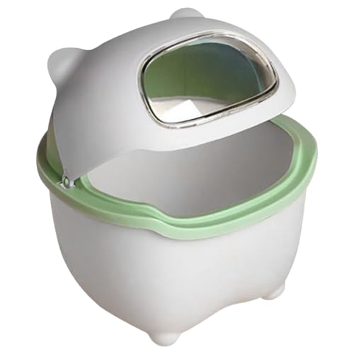 HIAKDOFT Niedriger Mini mülleimer mit Deckel Kleiner Desktop abfalleimer aus Niedlicher Tischmistkübel für Büro Zuhause Schreibtisch Platzsparender Kleiner Abfallkorb HIAKDOFT Niedriger Mini mülleimer mit Deckel Kleiner Desktop abfalleimer aus Niedlicher Tischmistkübel für Büro Zuhause Schreibtisch Platzsparender Kleiner Abfallkorb von HIAKDOFT