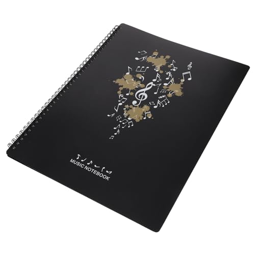 HIAKDOFT Notenmappe mit Transparenten Hüllen Wasserfest Spiralförmiger Ordner für Musiker und Lehrer Rutschfester Griff Schützender Dokumentenhalter für Notenblätter und Musiknoten HIAKDOFT Notenmappe mit Transparenten Hüllen Wasserfest Spiralförmiger Ordner für Musiker und Lehrer Rutschfester Griff Schützender Dokumentenhalter für Notenblätter und Musiknoten von HIAKDOFT