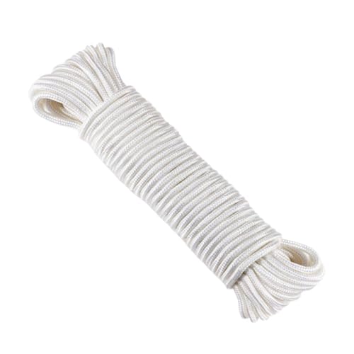 HIAKDOFT Nylon Fahnenmast Seil Wetterfest Stark Geflochten Strapazierfähig Für Standard Fahnenstange Außenbereich HIAKDOFT Nylon Fahnenmast Seil Wetterfest Stark Geflochten Strapazierfähig Für Standard Fahnenstange Außenbereich von HIAKDOFT