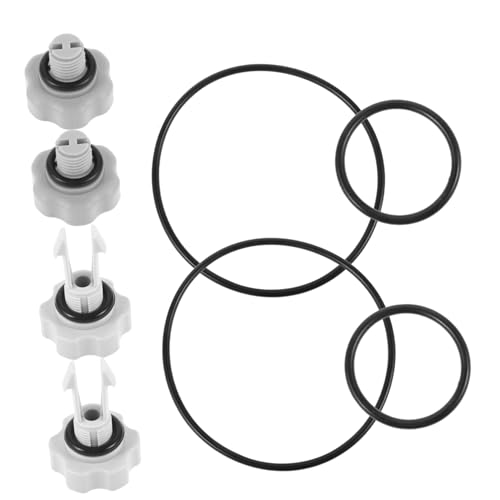 HIAKDOFT O Ring Dichtungsringe für Pool Filterpumpe Teiliges für Effektiven Wasser Schutz Installieren Langlebig für Pumpenabdeckungen von HIAKDOFT