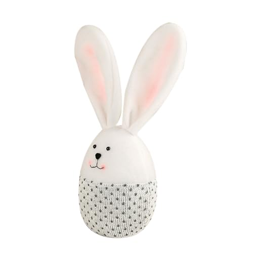 HIAKDOFT Osterdekoration Hase Weiß Kleine Häschen Figur Kuscheltier Frühling Party Deko Niedlicher Osterhase Stofftier für Tisch Fenster Wohnzimmer HIAKDOFT Osterdekoration Hase Weiß Kleine Häschen Figur Kuscheltier Frühling Party Deko Niedlicher Osterhase Stofftier für Tisch Fenster Wohnzimmer von HIAKDOFT