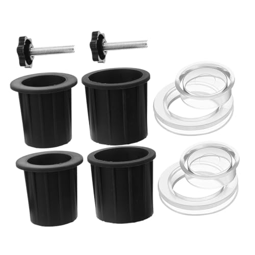 HIAKDOFT Parasol Loch Stopfen Teilig Transparent und Schwarz Stabilisierende Sonnenschirm Tischloch Abdeckung Windfeste Patio Schirm Befestigung Kratzschutz für Outdoor Gartentische HIAKDOFT Parasol Loch Stopfen Teilig Transparent und Schwarz Stabilisierende Sonnenschirm Tischloch Abdeckung Windfeste Patio Schirm Befestigung Kratzschutz für Outdoor Gartentische von HIAKDOFT