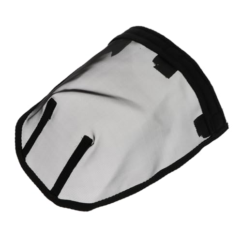 HIAKDOFT Pferde Fliegenmaske Mittelgroß mit Feinem Netz Atmungsaktiv und Leicht Insektenschutz Pferdepflege Zubehör für Sommer Schützt Kopf und Nase vor Fliegen und Mücken von HIAKDOFT