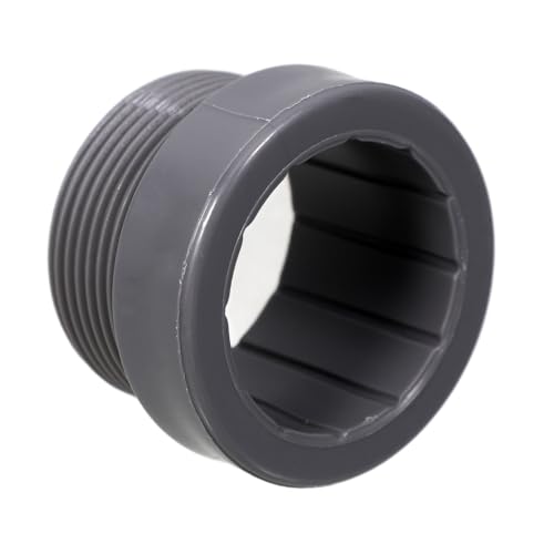 HIAKDOFT Pool Umbrella Stabilizer Adapter Grauer Wiederverwendbarer Sonnenschirmhalter für Outdoor Pool und Patio Stabiles Design für Sicheren Halt bei Wind Kompakt und Tragbar Langlebiger von HIAKDOFT