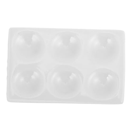 HIAKDOFT Porzellan Reaktionsplatte Chemisches Instrument Reaktionshalter Weiß für Wissenschaftliche Experimente Vielseitig als Gefäß und Farbmischpalette Geeignet HIAKDOFT Porzellan Reaktionsplatte Chemisches Instrument Reaktionshalter Weiß für Wissenschaftliche Experimente Vielseitig als Gefäß und Farbmischpalette Geeignet von HIAKDOFT