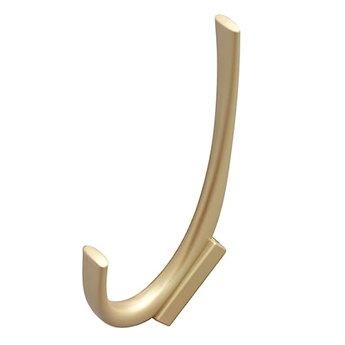 HIAKDOFT Praktischer Wandhaken aus Robustem Zinklegierung Metall mit Bohrloch design für Stabilen Halt als Garderobenhaken für Badezimmer Schlafzimmer und Flur Sandgoldfarben HIAKDOFT Praktischer Wandhaken aus Robustem Zinklegierung Metall mit Bohrloch design für Stabilen Halt als Garderobenhaken für Badezimmer Schlafzimmer und Flur Sandgoldfarben von HIAKDOFT