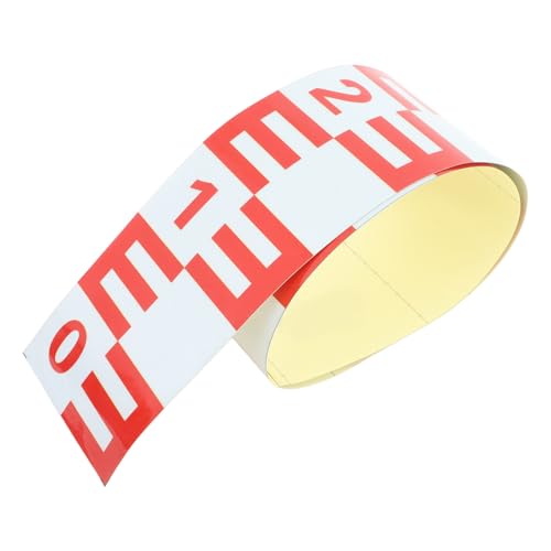 HIAKDOFT Reflektierender Wasserstandsmessstreifen Selbstklebend mit Präzisen Markierungen für Pool Teiche Baustellen Einfache Anbringung und Hohe Sichtbarkeit bei Wenig Licht HIAKDOFT Reflektierender Wasserstandsmessstreifen Selbstklebend mit Präzisen Markierungen für Pool Teiche Baustellen Einfache Anbringung und Hohe Sichtbarkeit bei Wenig Licht von HIAKDOFT