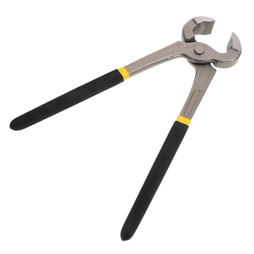 HIAKDOFT Robuste Hufzange aus Metall für Rinder und Schafe Multifunktionaler Hufschneider mit Abgerundeten Ecken Praktisches Werkzeug zum Trimmen und Reparieren von Hufen bei Pferden und HIAKDOFT Robuste Hufzange aus Metall für Rinder und Schafe Multifunktionaler Hufschneider mit Abgerundeten Ecken Praktisches Werkzeug zum Trimmen und Reparieren von Hufen bei Pferden und von HIAKDOFT
