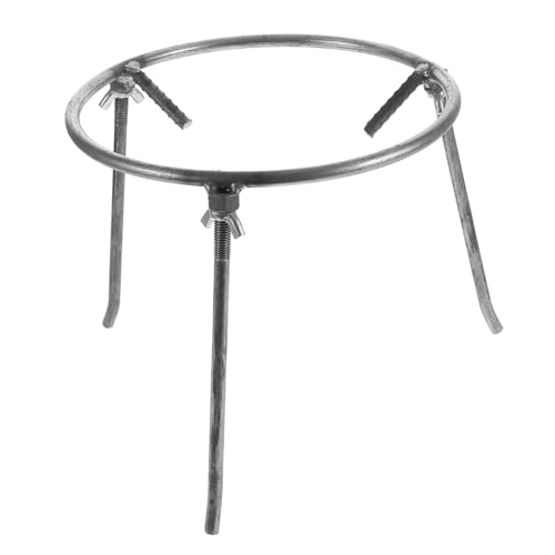 HIAKDOFT Robuster Metall Dreibein Grillständer für Camping und Outdoor Kochen Schnelles Werkzeugloses Aufbauen Abnehmbar und Platzsparend für Picknick Wandern Angeln und BBQ HIAKDOFT Robuster Metall Dreibein Grillständer für Camping und Outdoor Kochen Schnelles Werkzeugloses Aufbauen Abnehmbar und Platzsparend für Picknick Wandern Angeln und BBQ von HIAKDOFT