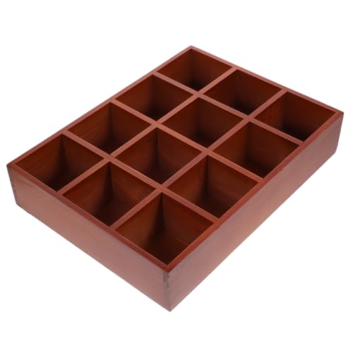 HIAKDOFT Rustikales Wandregal aus Holz Fächer Wandhängendes Kastenregal Display und Aufbewahrungsregal für Wohnzimmer Schlafzimmer Büro HIAKDOFT Rustikales Wandregal aus Holz Fächer Wandhängendes Kastenregal Display und Aufbewahrungsregal für Wohnzimmer Schlafzimmer Büro von HIAKDOFT