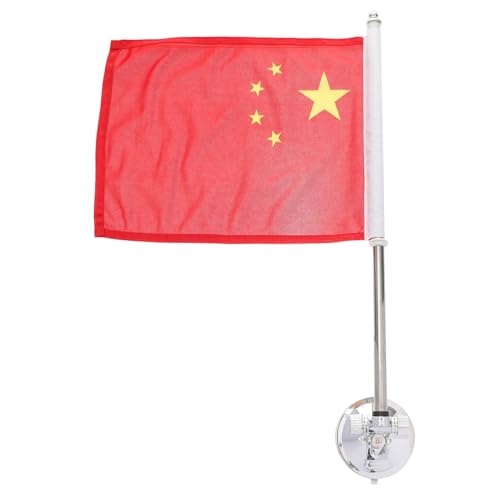 HIAKDOFT Saughalterung Fahnenhalter Fahnenmast Robust Windbeständig für Auto Balkon Garten Veranda Vielseitig Einsetzbar Einfache Langlebig von HIAKDOFT